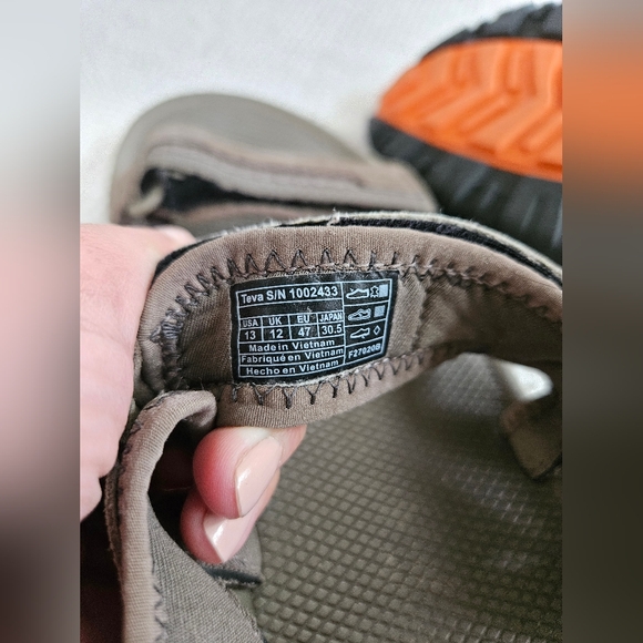 Men's Tevas size 13 (US) Hudson bungee cord (color) - Picture 6 of 8